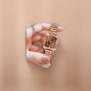 Rose gold square quartz watch for ladies, simple and fashionable Specification image